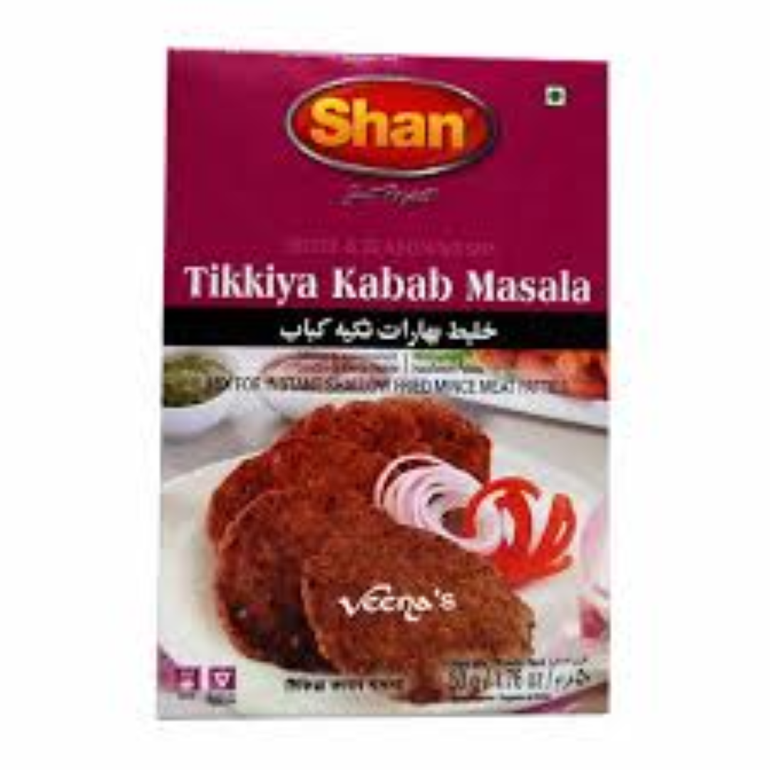 SHAN R & S MIX TIKKIYA KABAB MASALA 50G